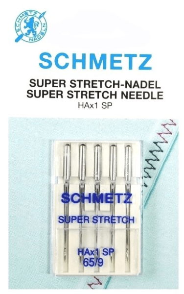 Иглы Schmetz супер-стрейч HAx1 SP 65/9, 5 шт в Коммунаре